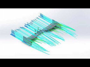 Formula 1 Front wing design and airflow test using CFD analysis on Solidworks