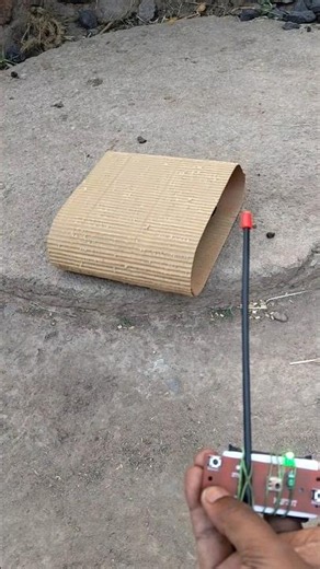 Ultimate High Torque Cardboard RC Car! 🪨 #Shorts #RCcar #DIY