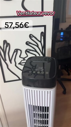 Ventilateur Vevor silencieux et télécommande – test et avis