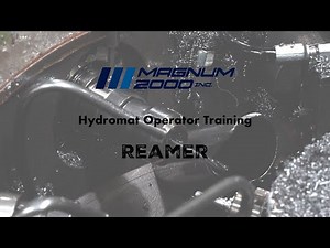 How to Change the Reamer in a Hydromat Machine | Step-by-Step Training
