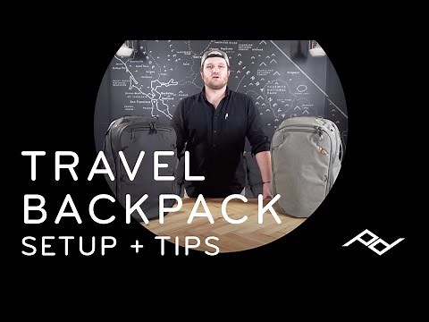 Peak Design Travel Backpack 45L: Setup + Tips