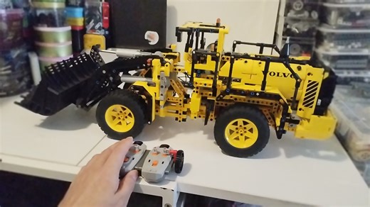 乐高正品42030装载机功能测试