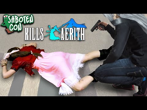 Saboten Con 2021 Kills Aerith Gainsborough ft. Jaymee Waylen