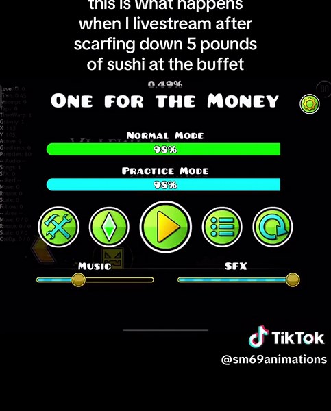 Geometry Dash Live Highlights: Belch Huggins Screams and Burps!