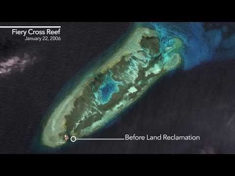 The Evolution of Fiery Cross Reef
