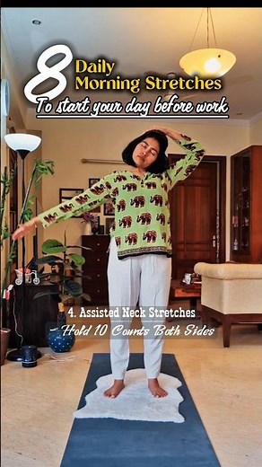 8 Must-Do Morning Stretches (Before Work Routine)