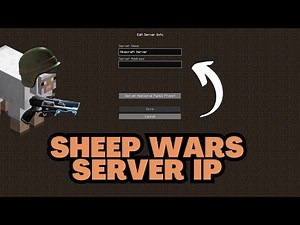 Minecraft Sheep Wars Server IP Address