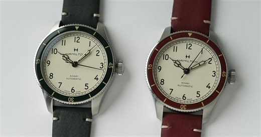 Hamilton watches blend Hollywood glamour with military heritage