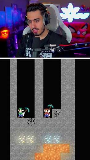 ‏سوبر ماريو في ماين كرافت 😂 !!#WhatToPlay #gamingontiktok #minecraft