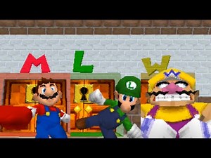 Super Mario 64 DS - Unlocking All Characters