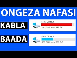 #NK| Jinsi ya ku clean Disk yako