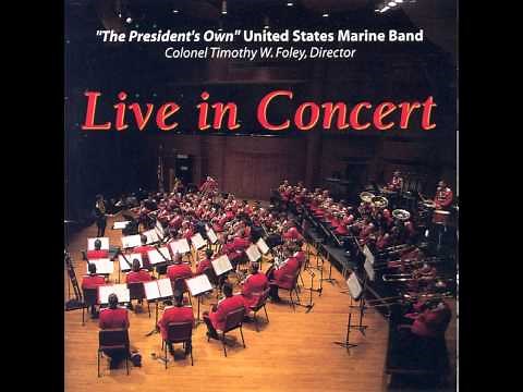 HOLST Moorside March - "The President's Own" U.S. Marine Band
