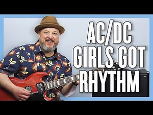 AC/DC Girls Got Rhythm Guitar Lesson + Tutorial