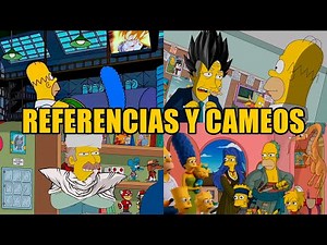 Referencias a Dragon Ball en Los Simpson | Parodias y Cameos | #anime #dbz #goku #fyp | Anime y un poco más