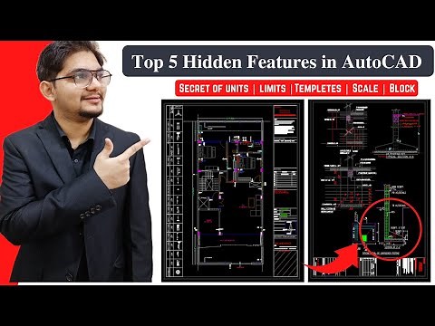 Top 5 Hidden Commands in AutoCAD | AutoCAD Tutorial for Beginners