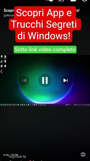 Scopri App e Trucchi Segreti di Windows! #windows #pc #computer