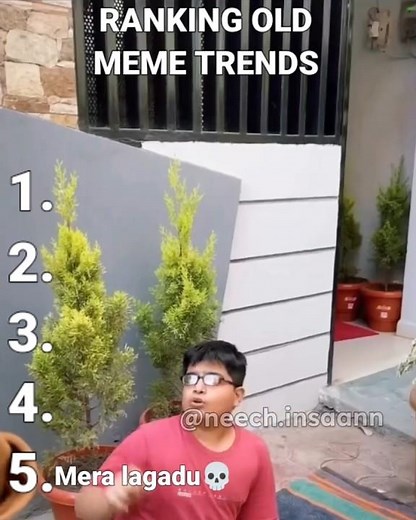 Ranking Old Meme Trends #funny #ranking