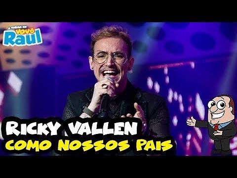 RICKY VALLEN "Como nossos pais" | SHADOW BRASIL | PROGRAMA RAUL GIL