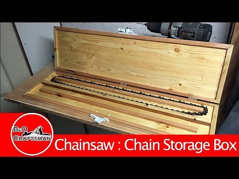 Chainsaw : Chain Storage Box