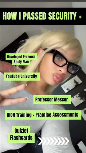 How I passed CompTIA Security + #cybersecurity #womenintech #fyp #tech 👩🏽‍💻