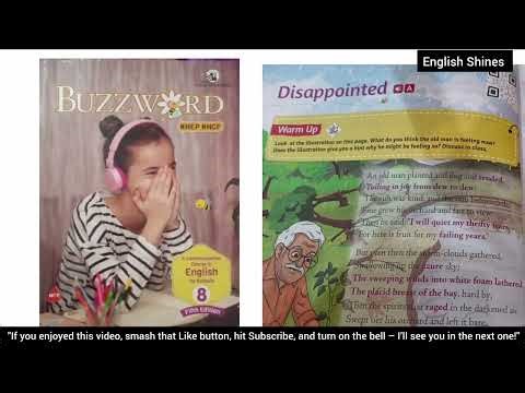 Disappointed by Paul Laurence Dunbar l Class 8 l English Buzzword coursebook