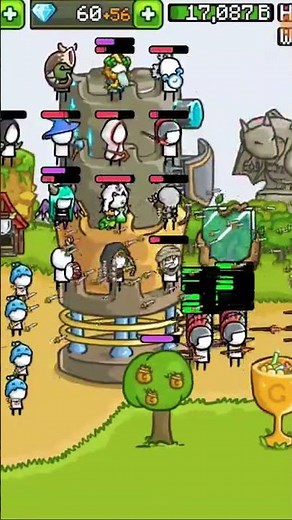 Grow Castle 20Million Wave LifeSteal Build #growcastle