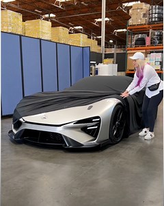 We got an exclusive first look at the Lexus' fully electric new concept, said to be the LFA Successor, however it currently has no name | Supercar Blondie