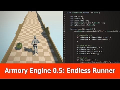 Armory Engine 0.5 Endless Runner Tutorial