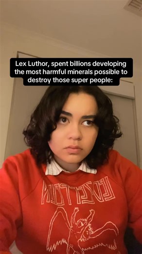 Maia on Instagram: "“can you make these in the form of gummies or no you’re getting the laser-okay-“ #supergirl #superman #lexluthor #dc #skit"