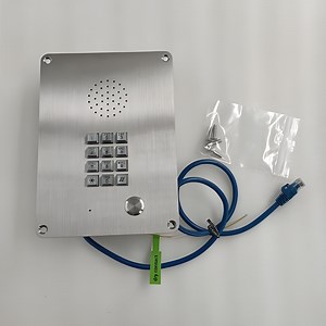 [Hot Item] Emergency Handsfree Flush Mounted Intercom of 3 Ways Elevator Telephone