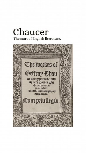 6.9K views · 360 reactions | Geoffrey Chaucer is often called the...