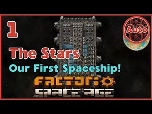 Building Our First Spaceship in Factorio Space Age | Factorio Space Age Guide | #1