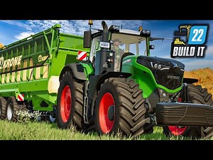 LS22 Build It #162 - Das letzte Gras einfahren & 360.000 Liter Hirse verkauft - Farming Simulator 22