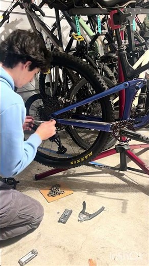 SRAM GX Shifter and Derailleur Install #sram #downhill #mountainbiking #mtb #mountainbike