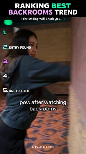 Ranking Best Backrooms Trend!💀😭