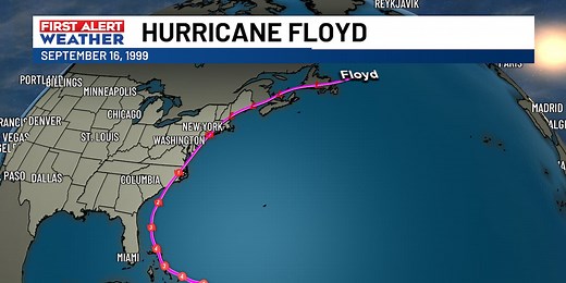 This Week in History: How Hurricane Floyd impacted the Carolinas