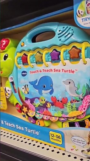 learning sea turtle #vtech #cute #fun to learn and play #ytshorts