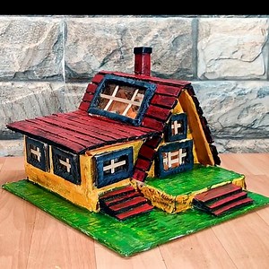 81K views · 2.6K reactions | DIY Cardboard House making idea very easy to make it. | 3 minutes diy | Facebook