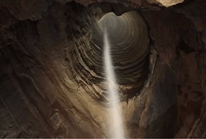 The satisfaction of dropping a rock down the deepest pit in America and hearing it hit the bottom (video)