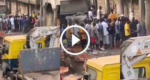 Suspected Drug Addicts Spotted on Long Queue to Buy Kush