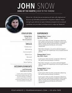 Illustrator Resume Template - Etsy Canada