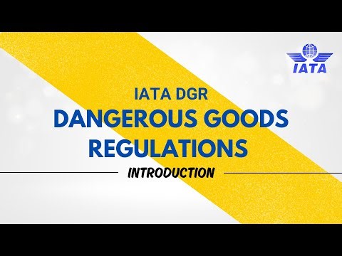 IATA Dangerous Goods Regulations (DGR) Explained in 3 Minutes