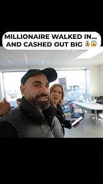 MILLIONAIRE CASHED OUT BIG
