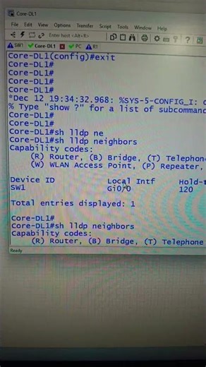 How to disable Lldp transmit #ccna #networkdiscovery