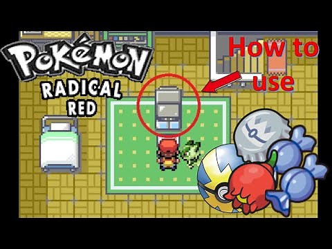 [Pokemon Radical Red] - Hidden cheats code