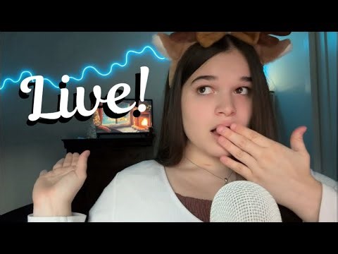 ASMR Lets Do Your FAV Triggers Live!