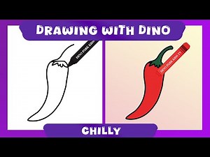 Drawing with Red Chilly | Sundari Pappa #tamilkidssongs #kidsrhymes #cartoon #tam #tamil