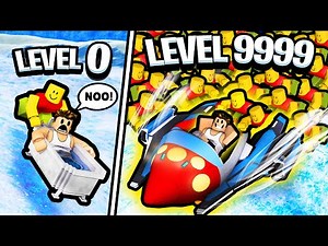 I Used NOOBS to PUSH MAX LEVEL SLED in Roblox Sled Simulator