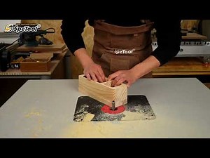 SpeTool Top Bearing Compression Flush Trim Router Bit with 1 4 Shank 1 2 Cutting Diameter