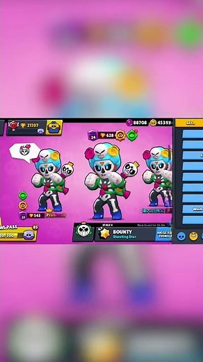 Moment That I Got ROSA Skin and Pins from Brawloween *OLD VIDEO* - Brawl Stars #Shorts